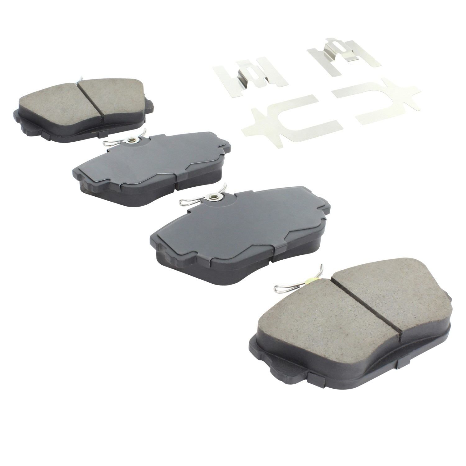 Angle View of Front Disc Brake Pad Set MPA 1003-0598C