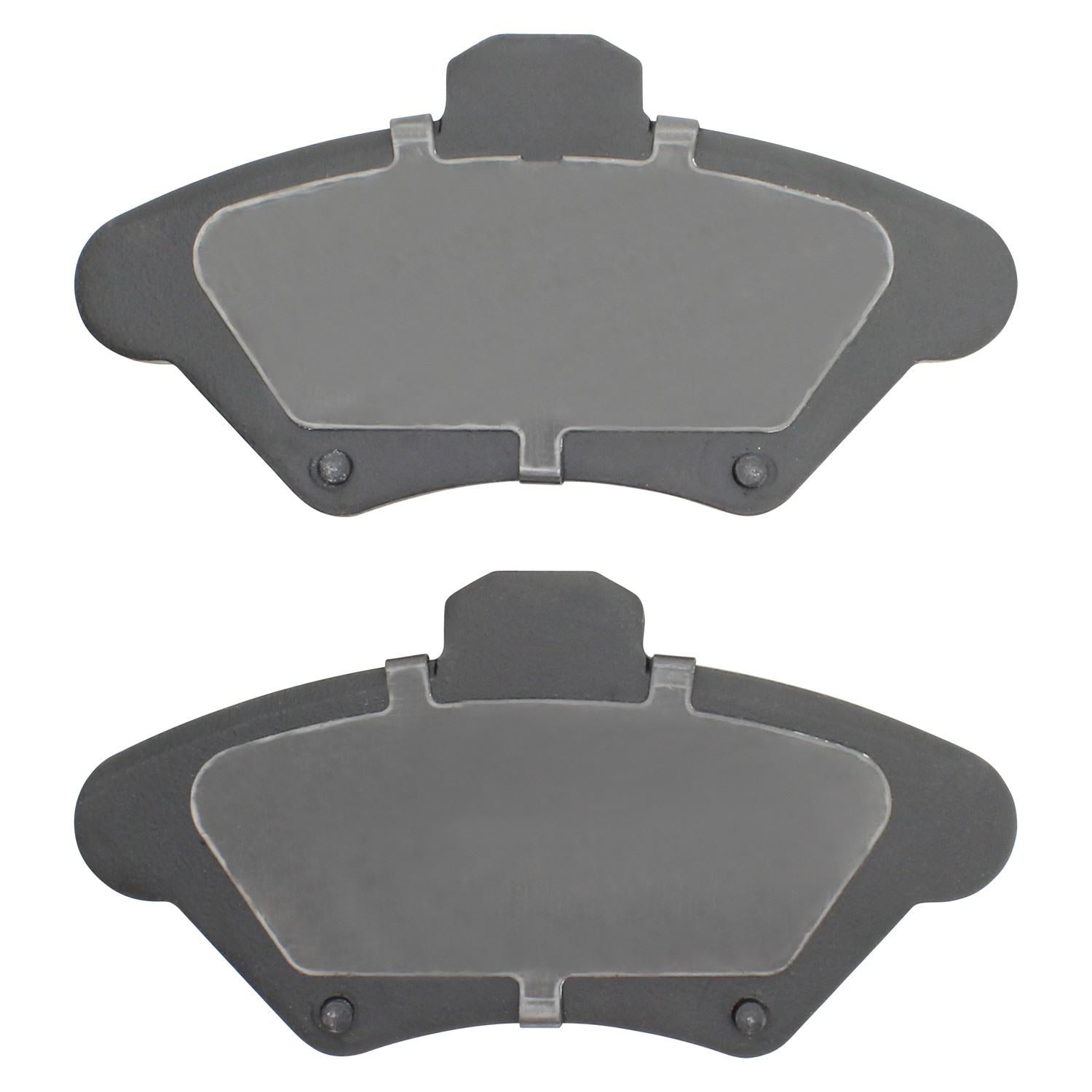 Back View of Front Disc Brake Pad Set MPA 1003-0600C