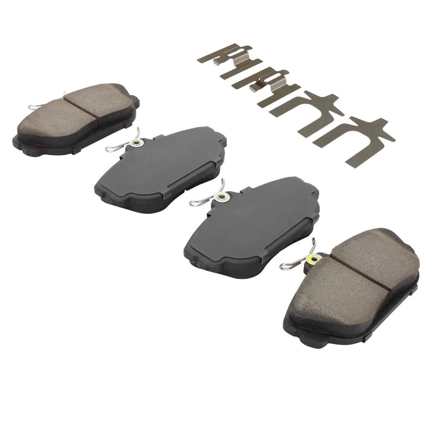 Angle View of Front Disc Brake Pad Set MPA 1003-0601C