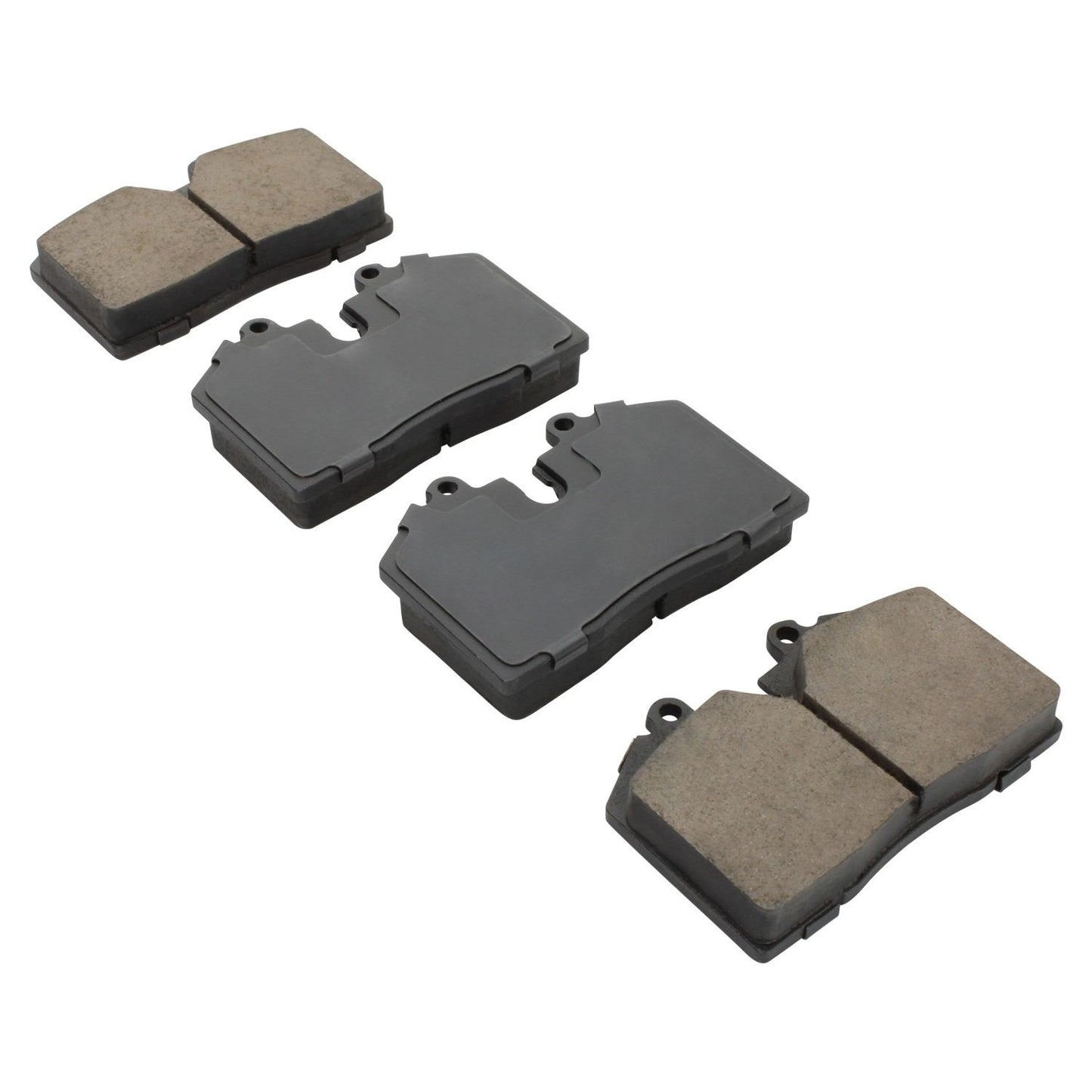 Angle View of Rear Disc Brake Pad Set MPA 1003-0608C