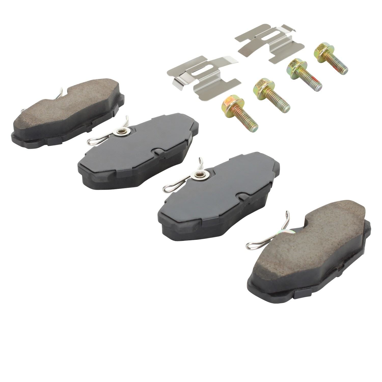 Angle View of Rear Disc Brake Pad Set MPA 1003-0610C