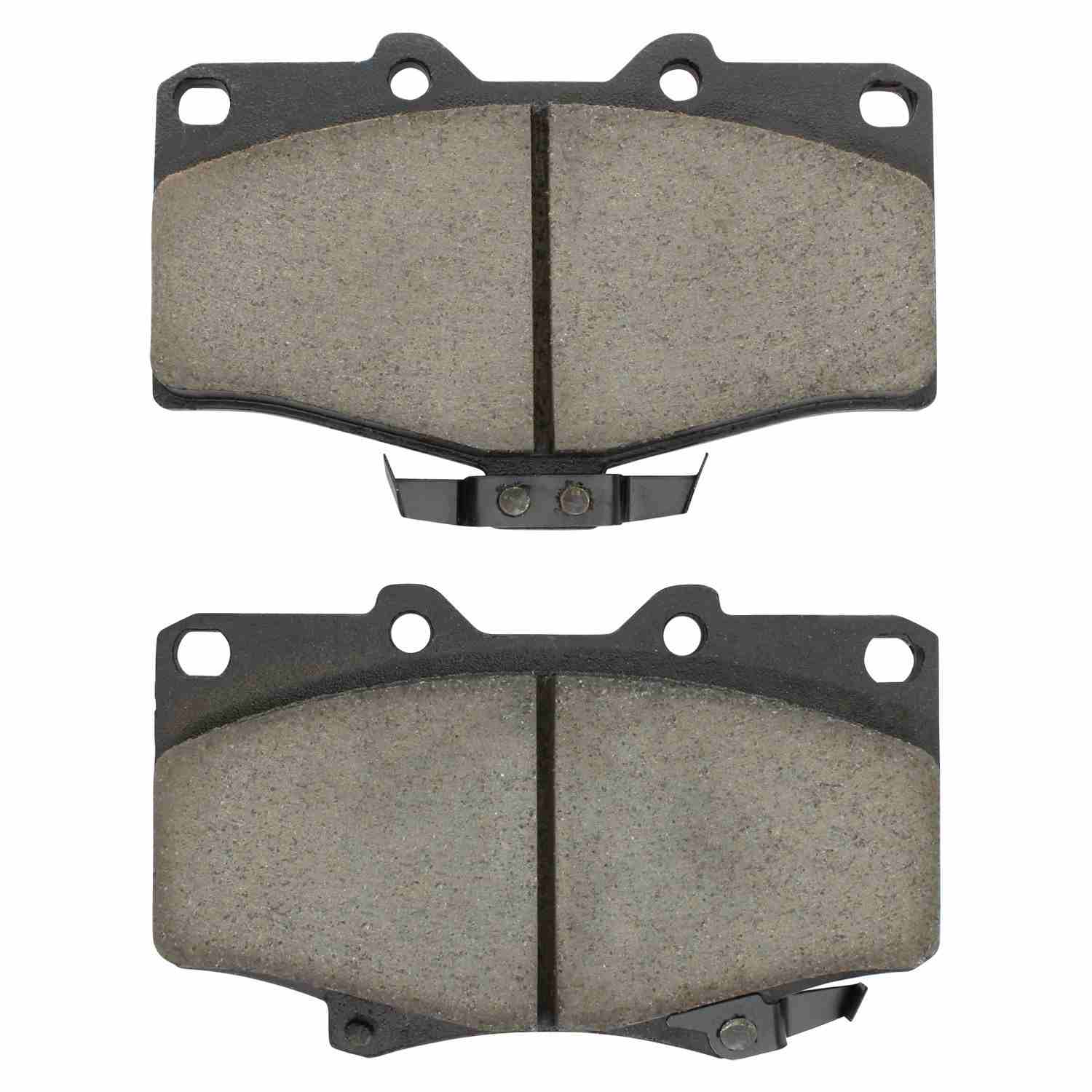 Front View of Front Disc Brake Pad Set MPA 1003-0611C