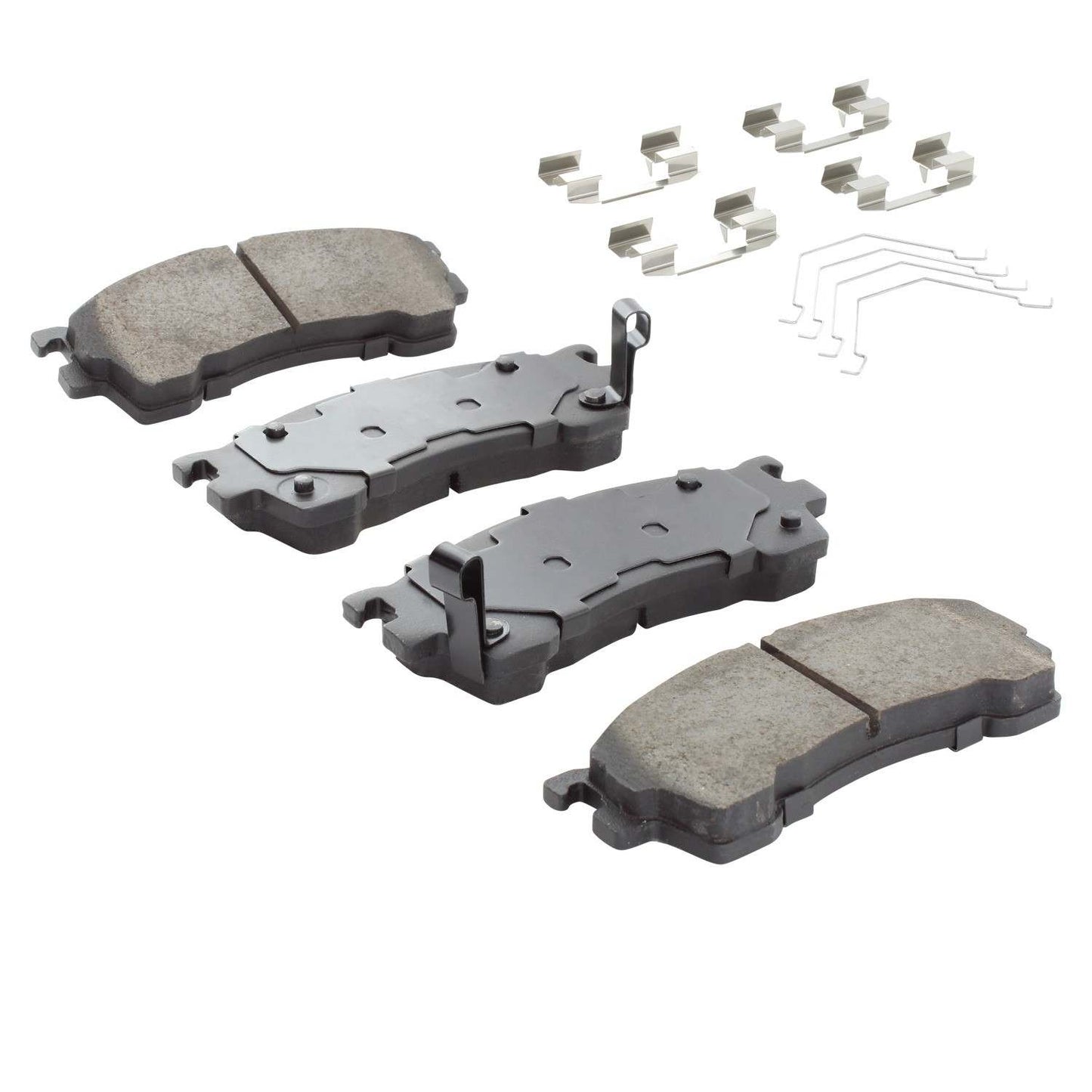 Angle View of Front Disc Brake Pad Set MPA 1003-0637C