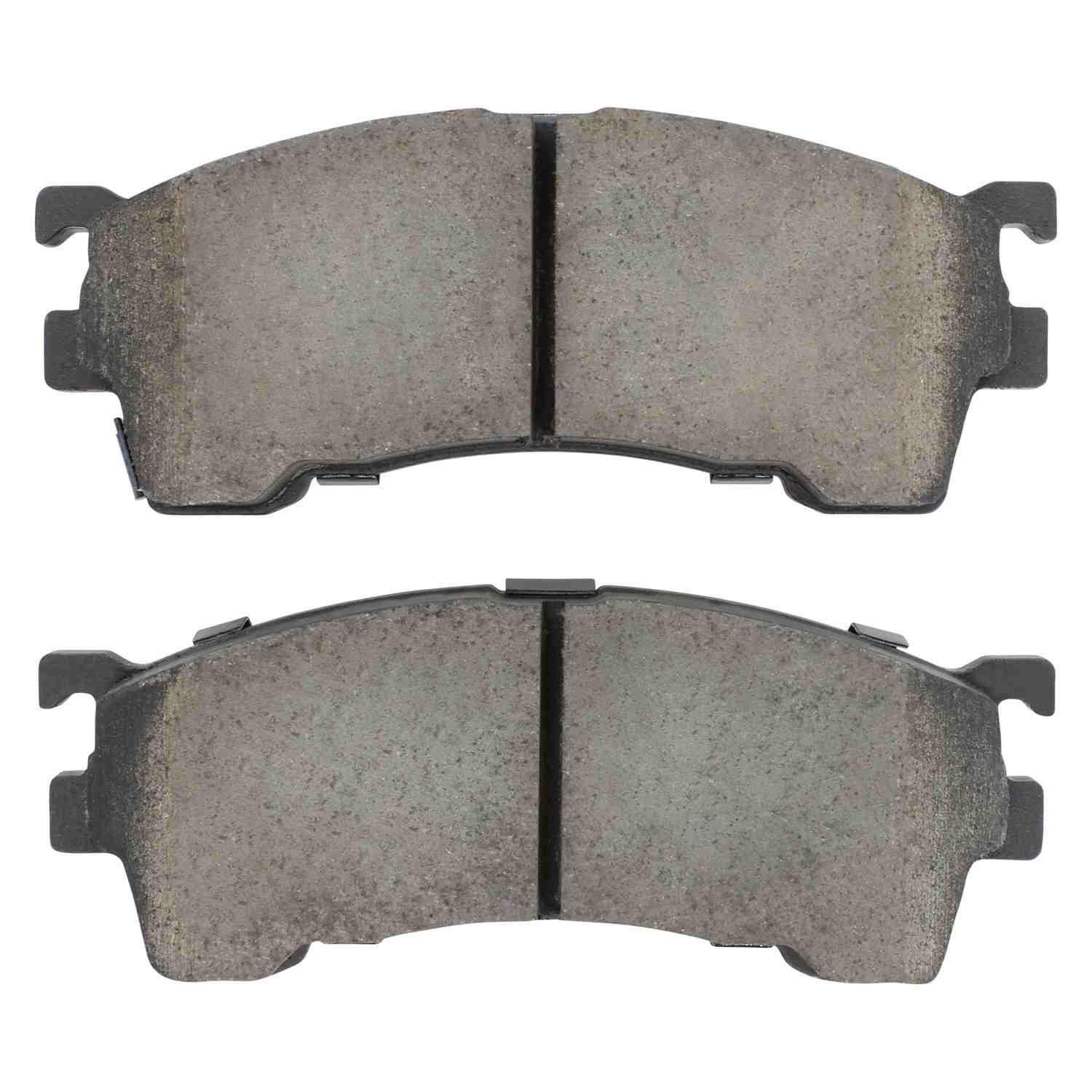 Front View of Front Disc Brake Pad Set MPA 1003-0637C