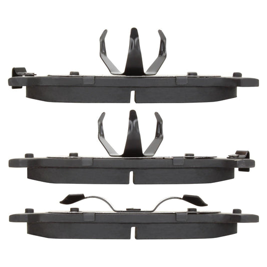 Top View of Rear Disc Brake Pad Set MPA 1003-0667C