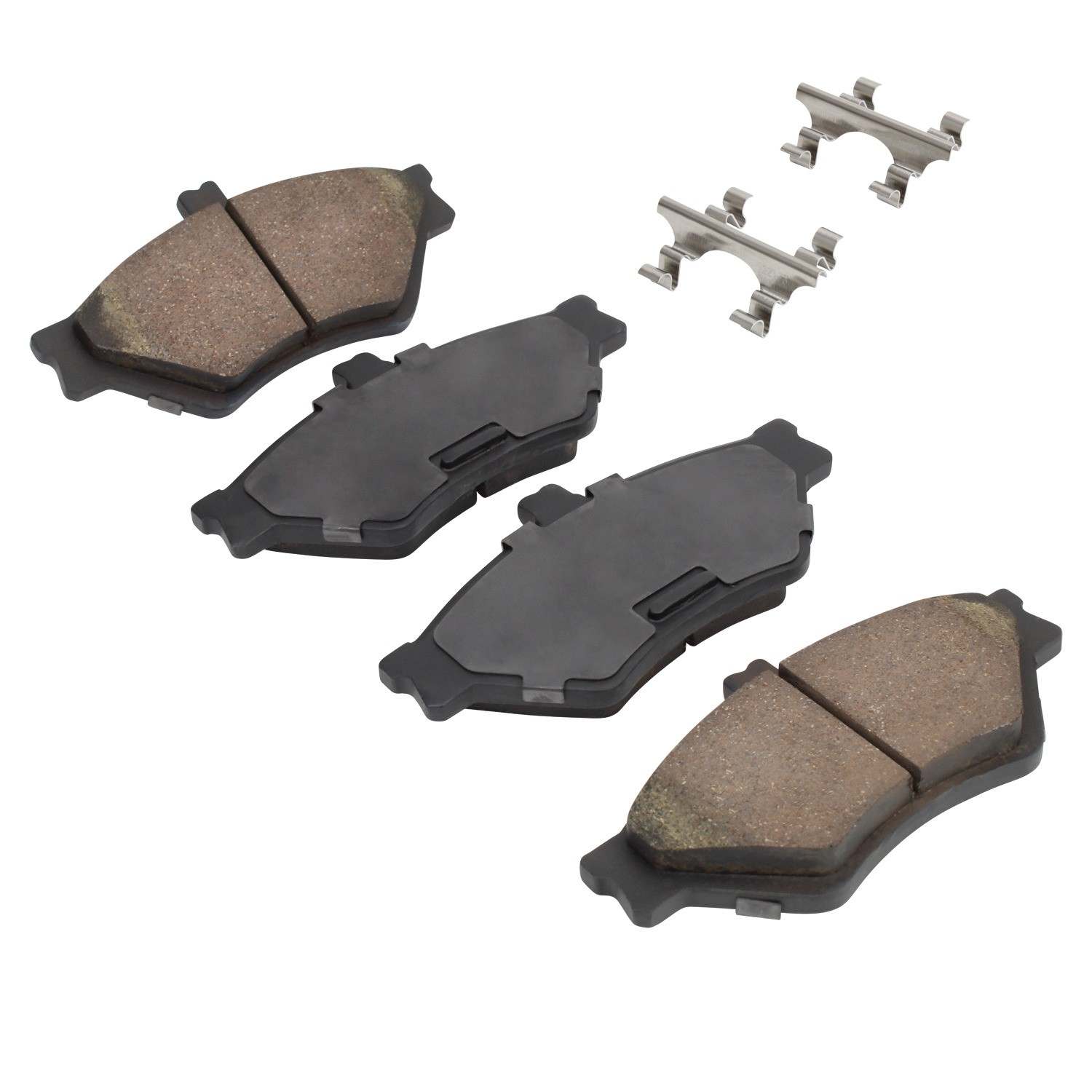 Angle View of Front Disc Brake Pad Set MPA 1003-0678M