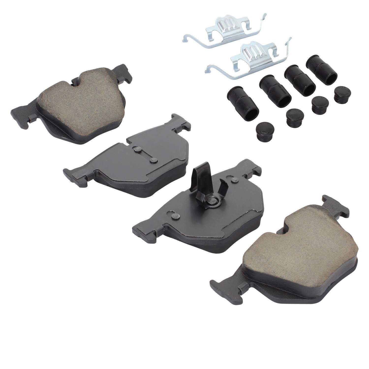 Angle View of Rear Disc Brake Pad Set MPA 1003-0683AM