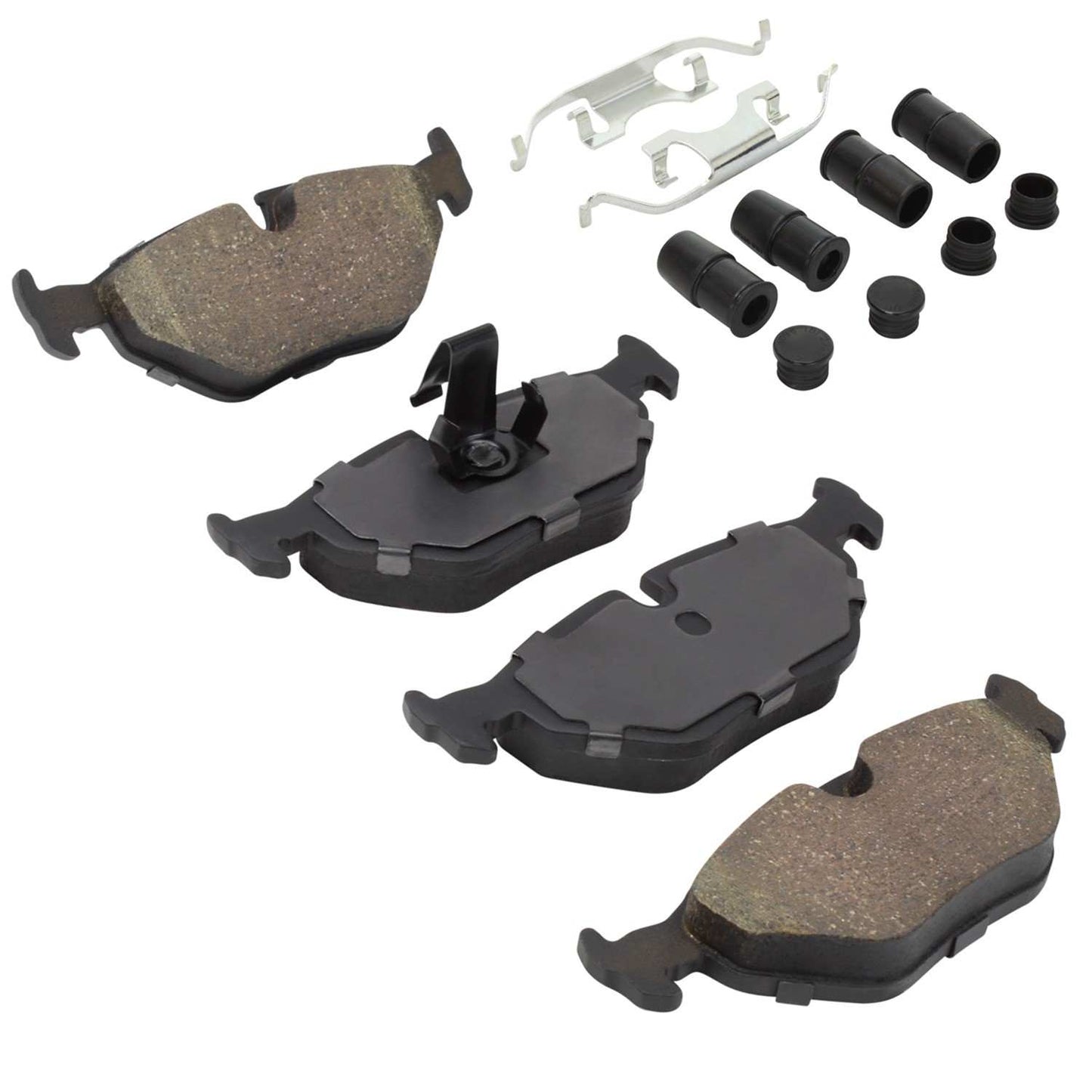 Angle View of Rear Disc Brake Pad Set MPA 1003-0692AC