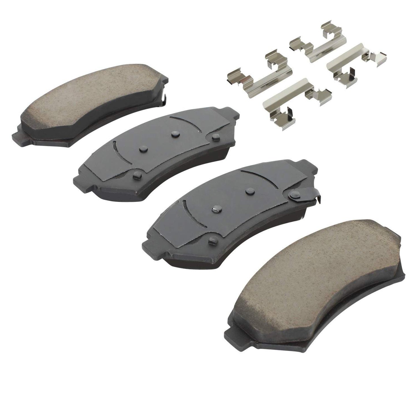 Angle View of Front Disc Brake Pad Set MPA 1003-0699C