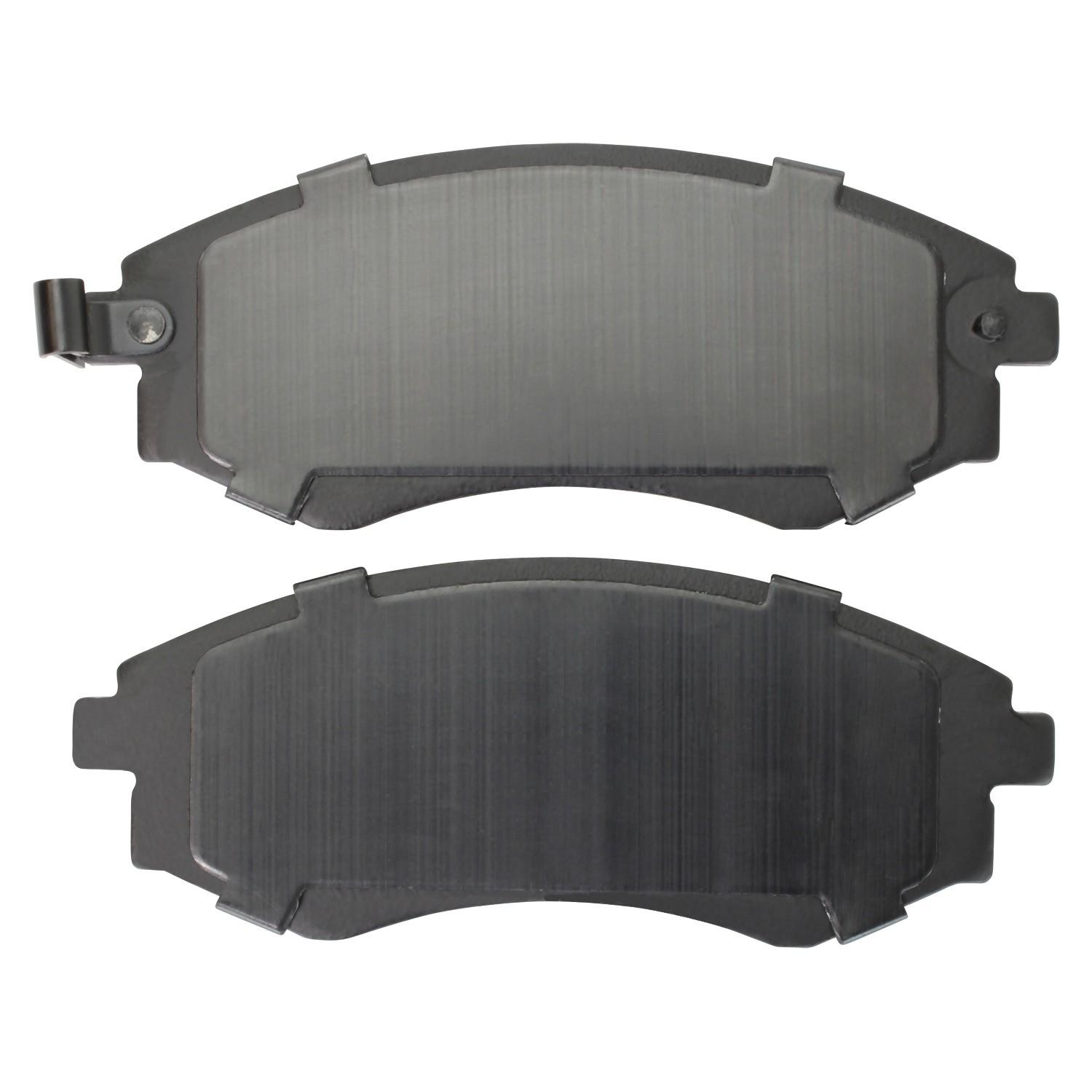 Back View of Front Disc Brake Pad Set MPA 1003-0700BC