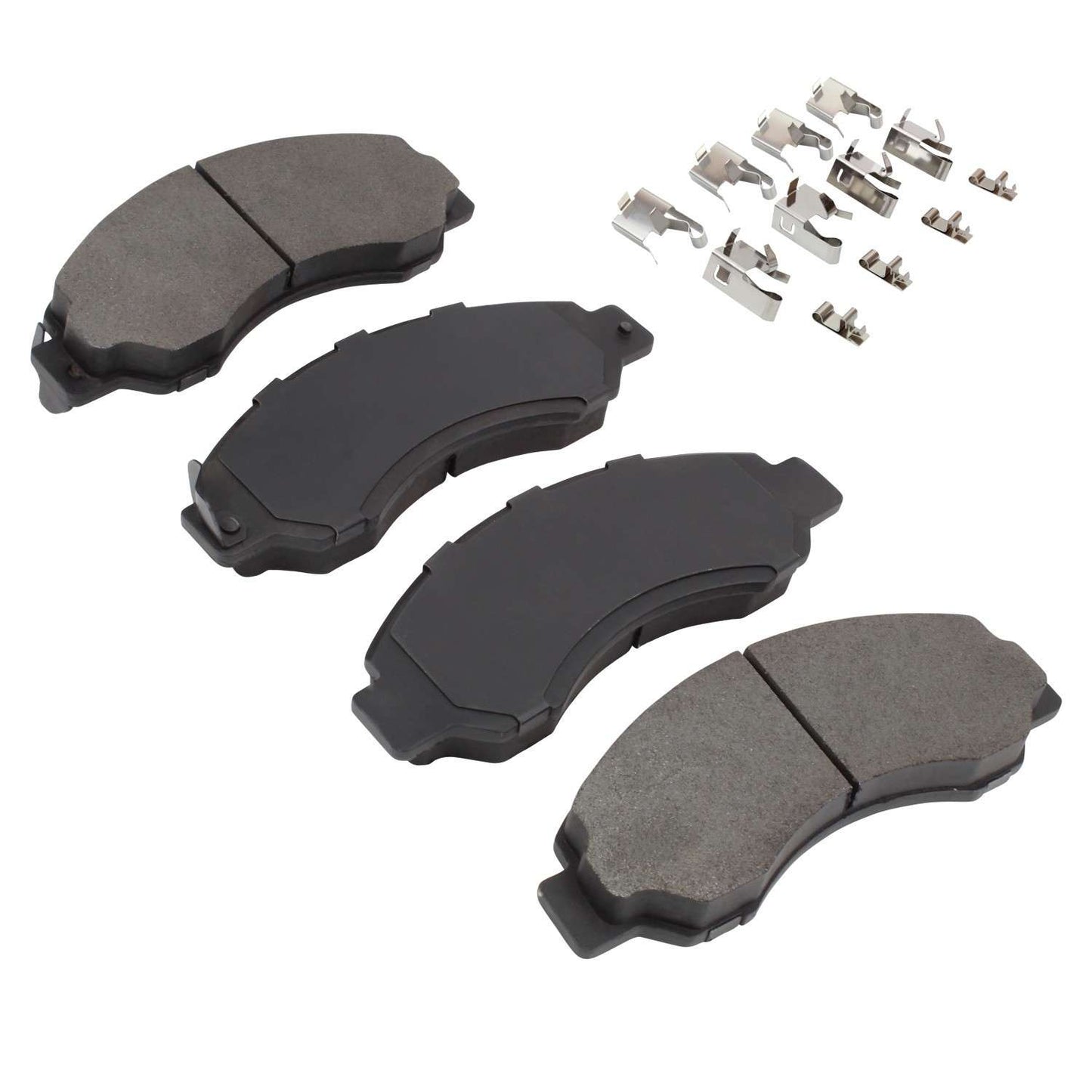 Angle View of Front Disc Brake Pad Set MPA 1003-0701M