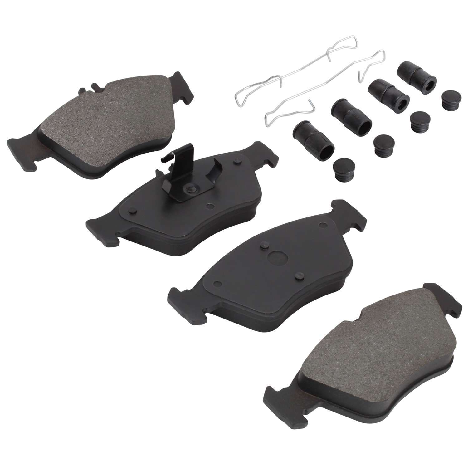 Angle View of Front Disc Brake Pad Set MPA 1003-0710M