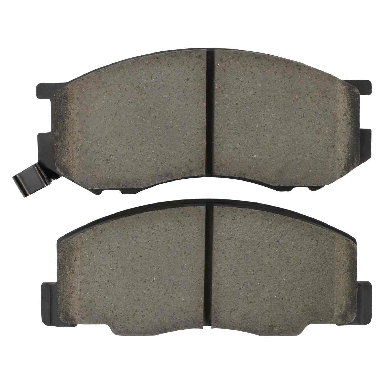 Front View of Front Disc Brake Pad Set MPA 1003-0716C