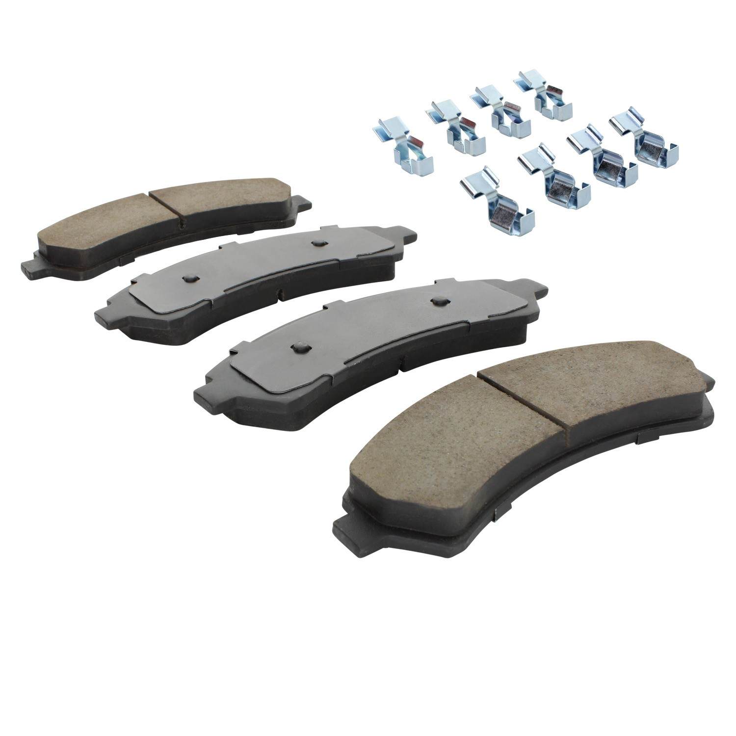 Angle View of Front Disc Brake Pad Set MPA 1003-0726C