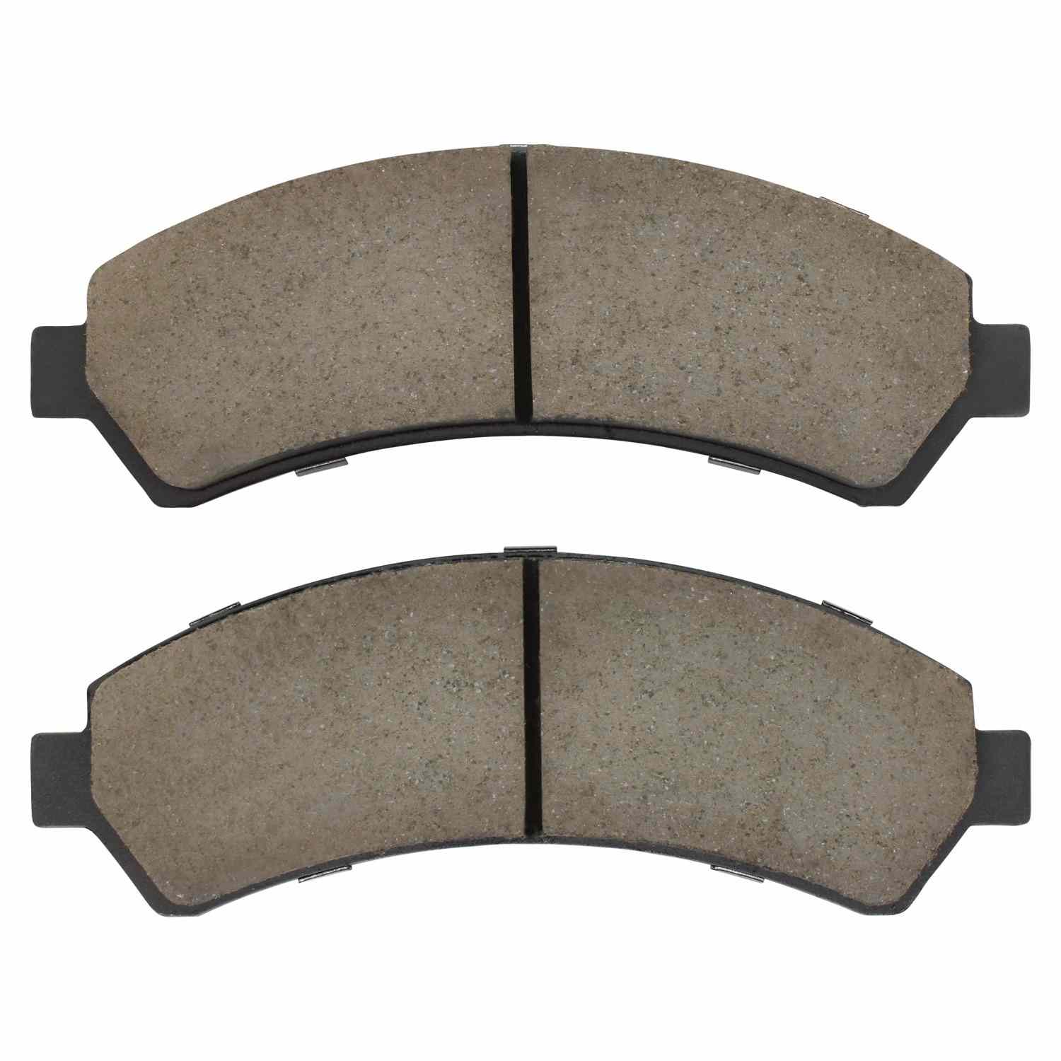 Front View of Front Disc Brake Pad Set MPA 1003-0726C