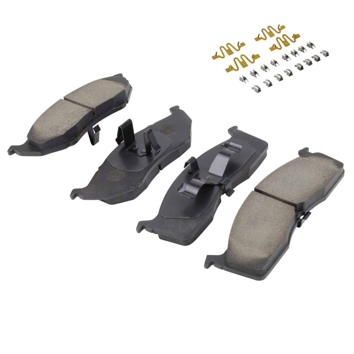 Angle View of Front Disc Brake Pad Set MPA 1003-0730C