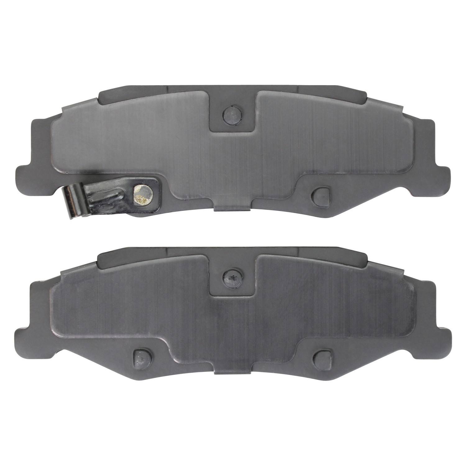 Back View of Rear Disc Brake Pad Set MPA 1003-0732C