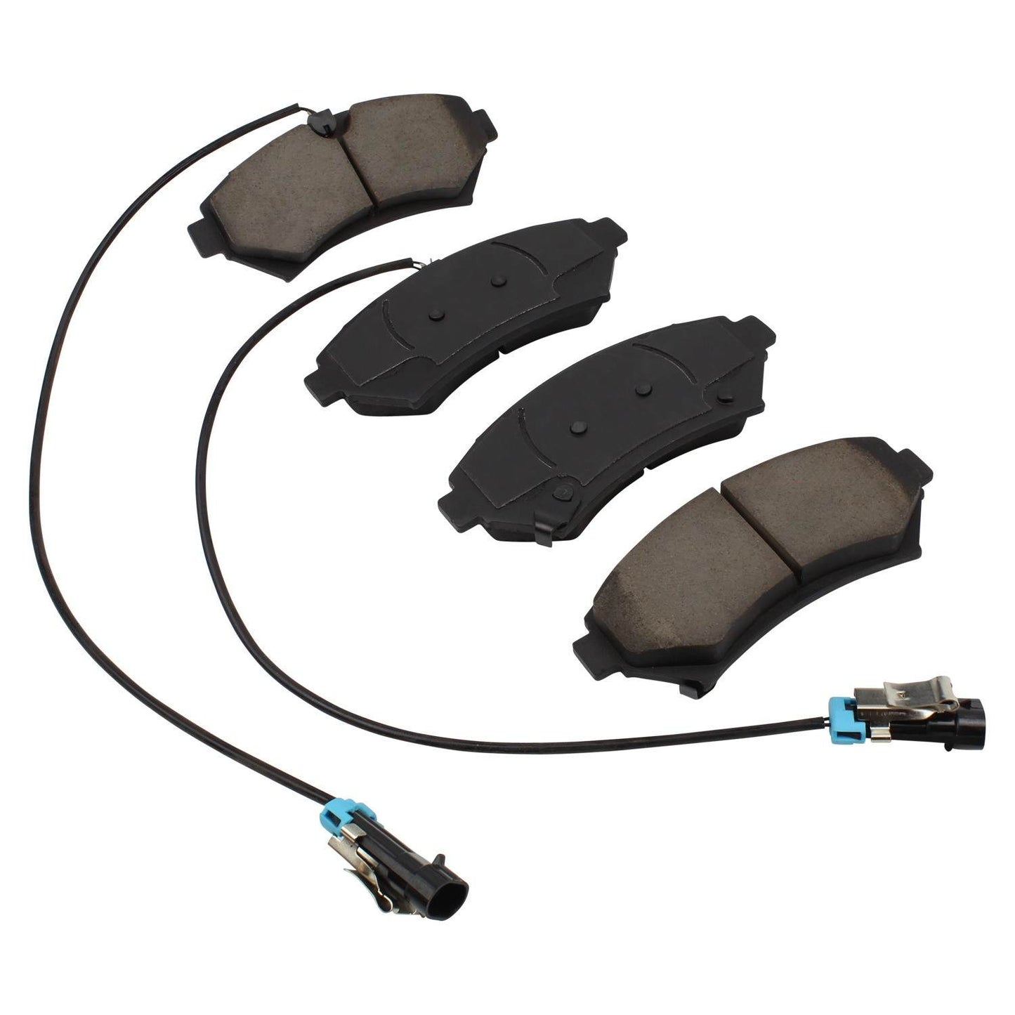 Angle View of Front Disc Brake Pad Set MPA 1003-0753C