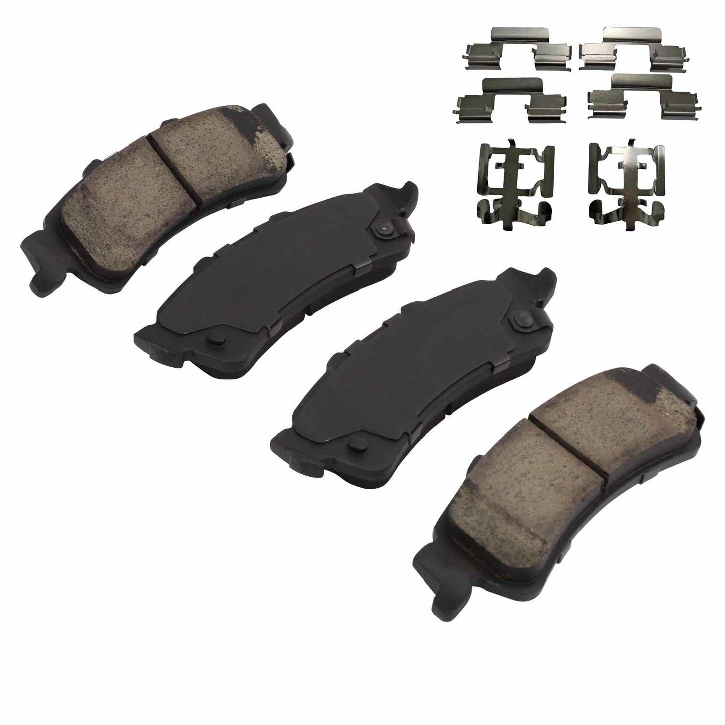 Angle View of Rear Disc Brake Pad Set MPA 1003-0792AC