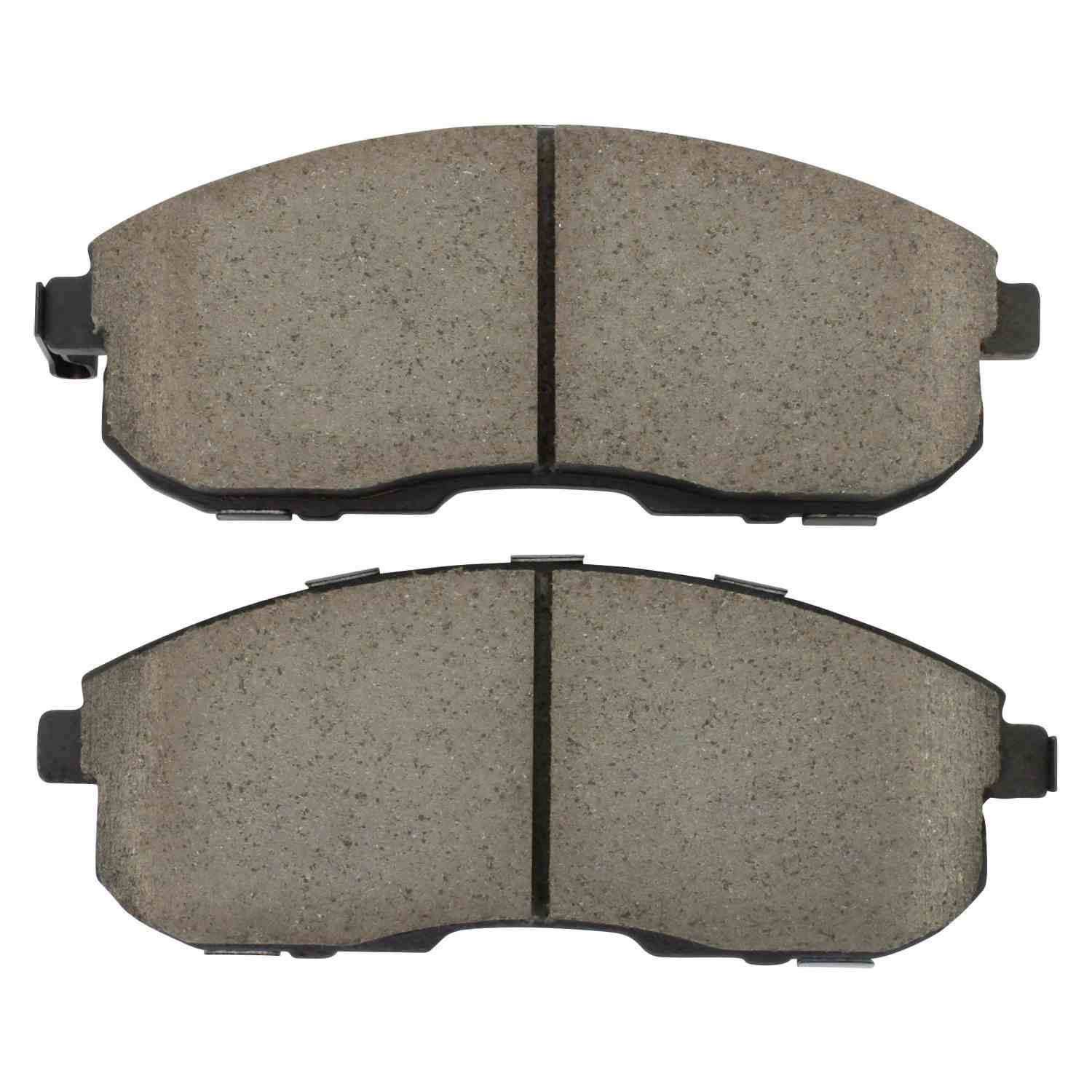 Front View of Front Disc Brake Pad Set MPA 1003-0815C