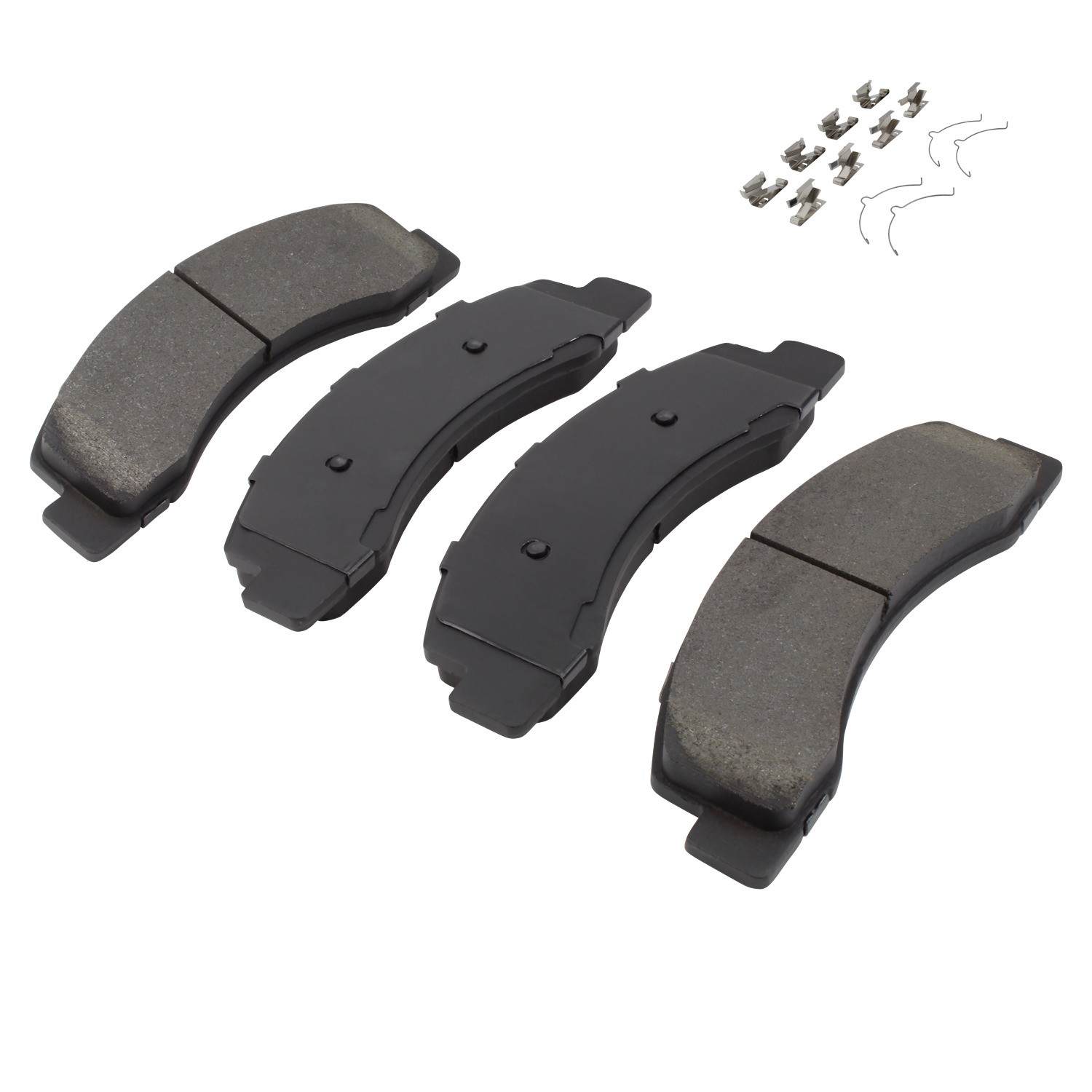 Angle View of Front Disc Brake Pad Set MPA 1003-0824M