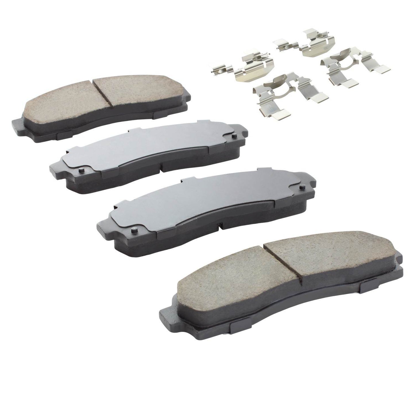 Angle View of Front Disc Brake Pad Set MPA 1003-0833AC