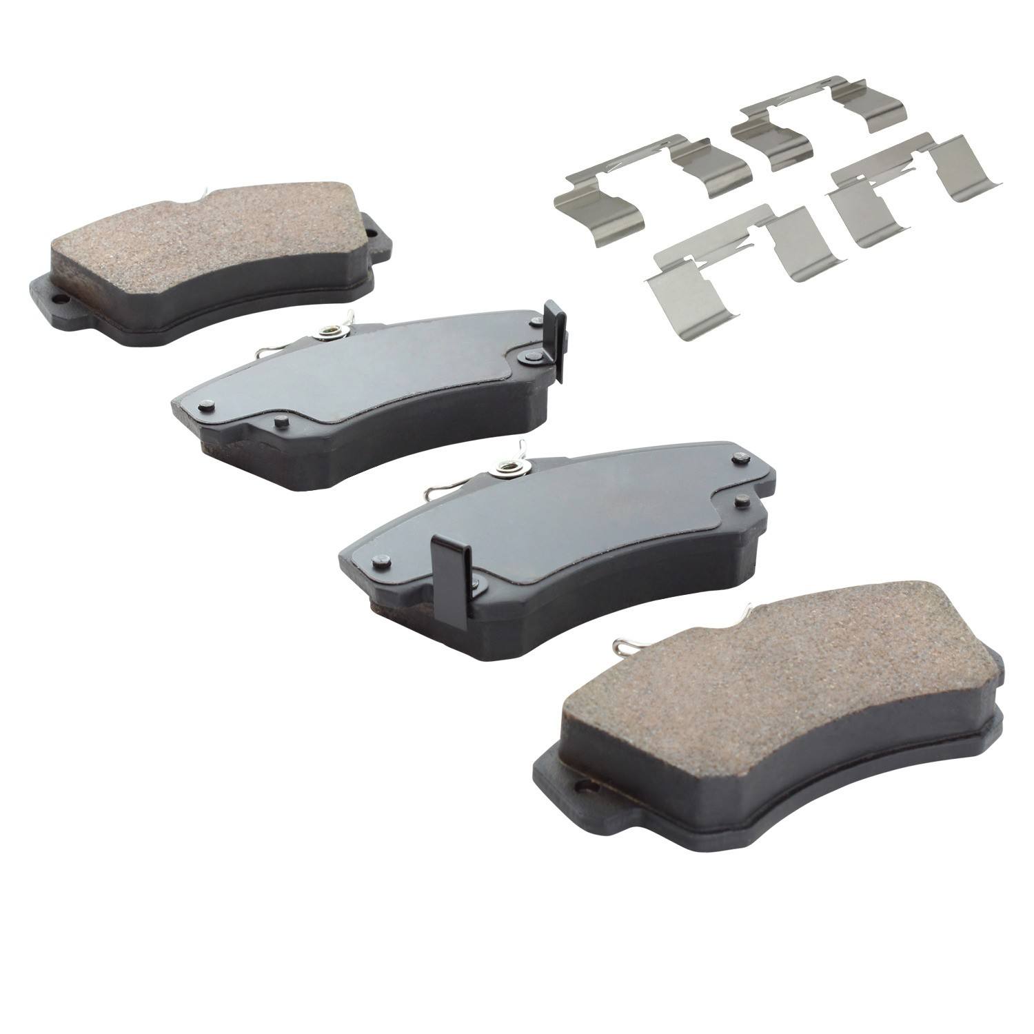 Angle View of Front Disc Brake Pad Set MPA 1003-0841AM