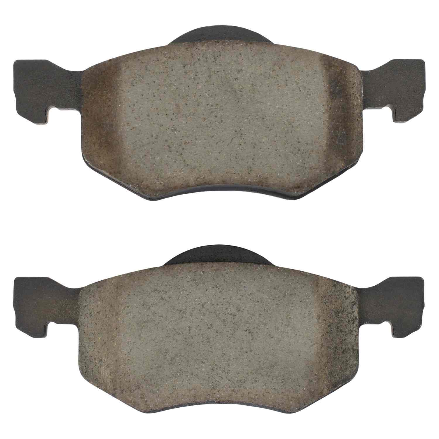 Front View of Front Disc Brake Pad Set MPA 1003-0843C