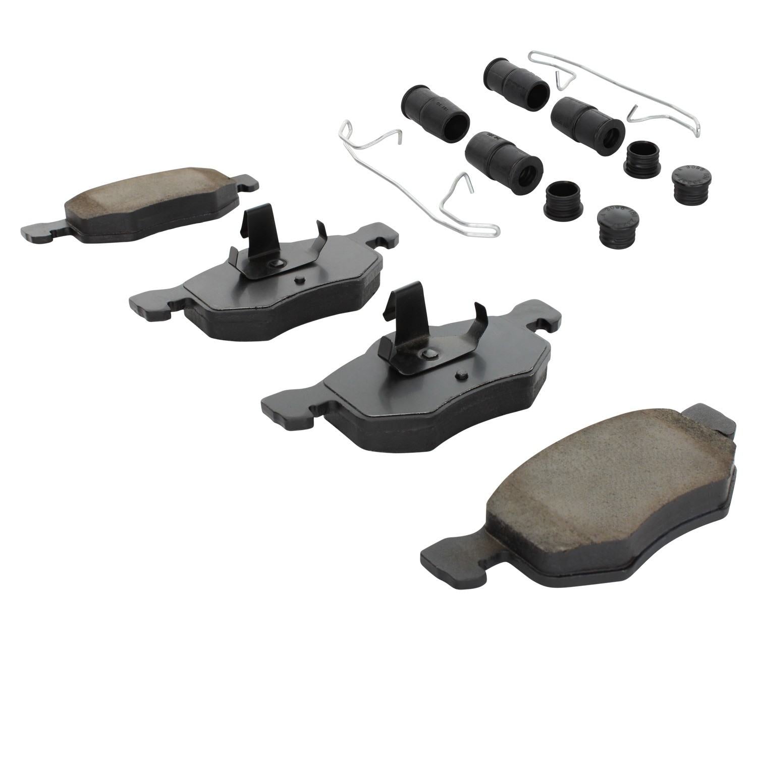 Angle View of Front Disc Brake Pad Set MPA 1003-0843M