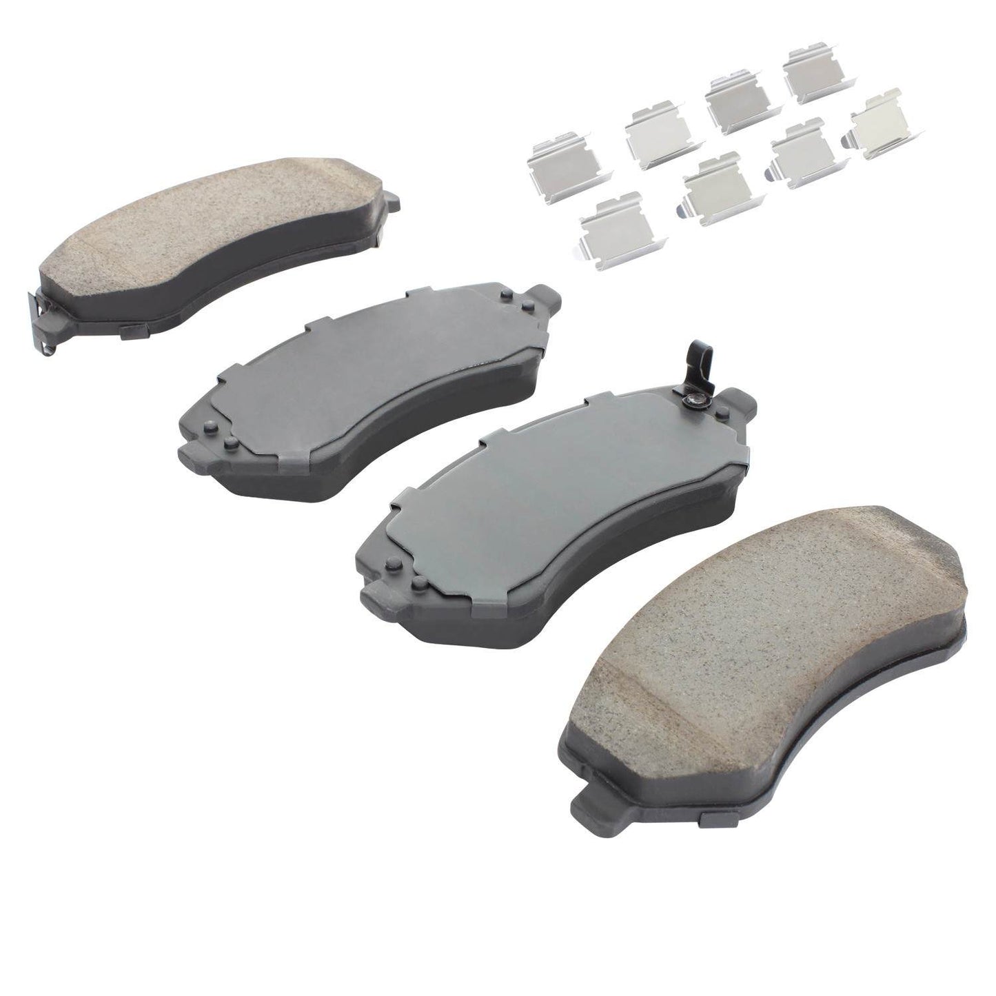 Angle View of Front Disc Brake Pad Set MPA 1003-0856C