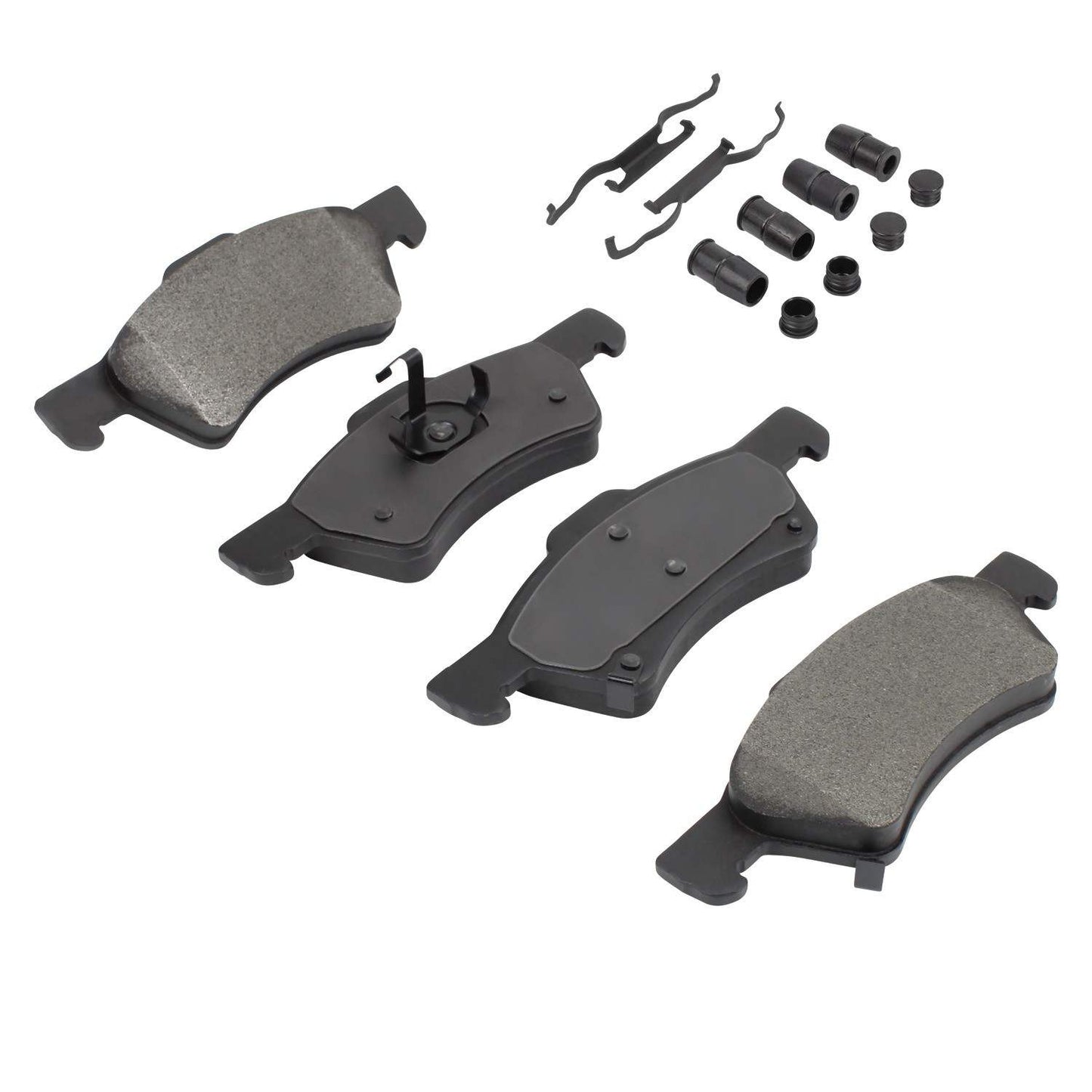 Angle View of Front Disc Brake Pad Set MPA 1003-0857C