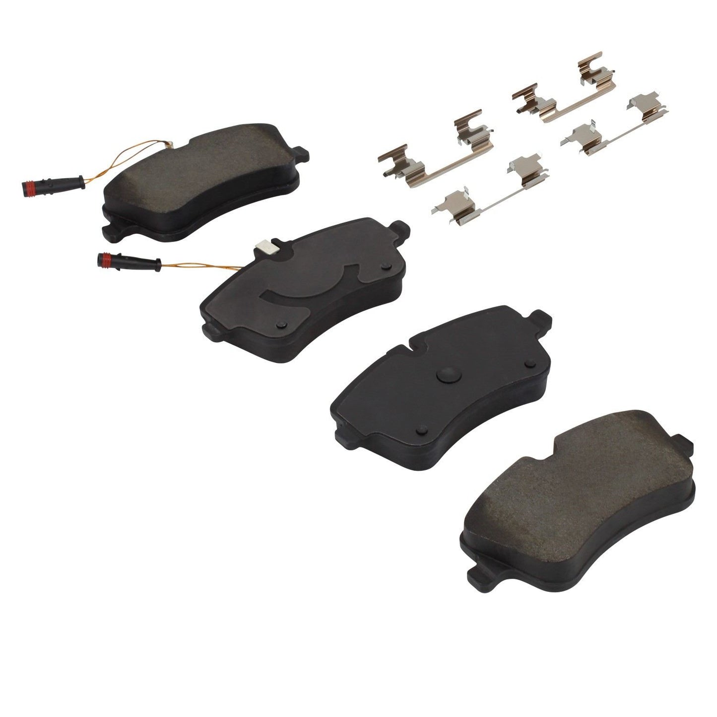 Angle View of Front Disc Brake Pad Set MPA 1003-0872AC