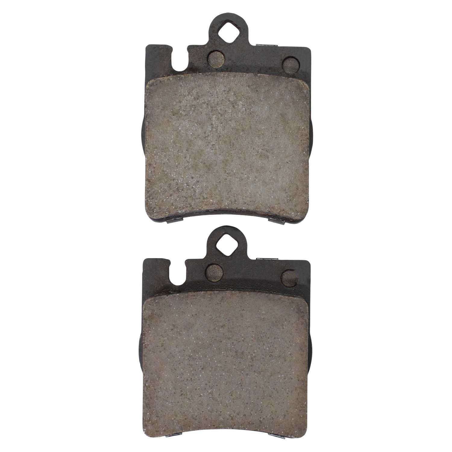 Front View of Rear Disc Brake Pad Set MPA 1003-0876C