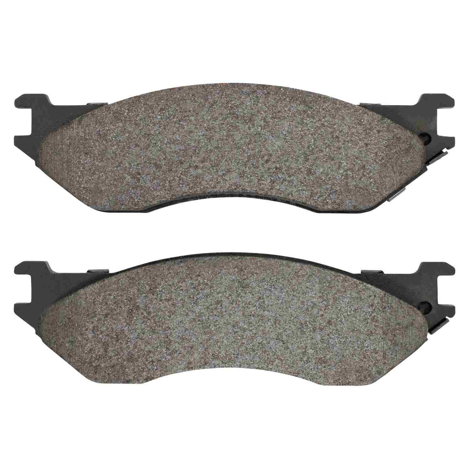 Front View of Front Disc Brake Pad Set MPA 1003-0897M