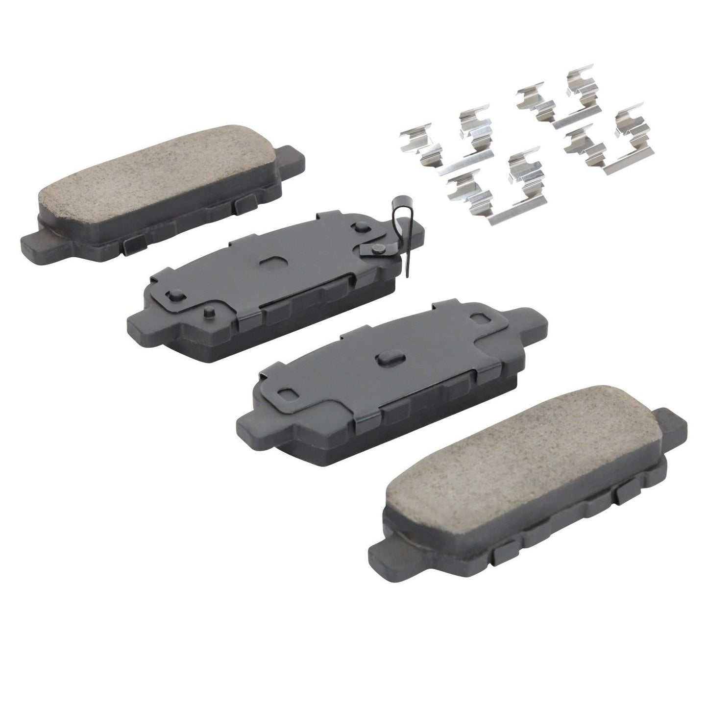 Angle View of Rear Disc Brake Pad Set MPA 1003-0905AC