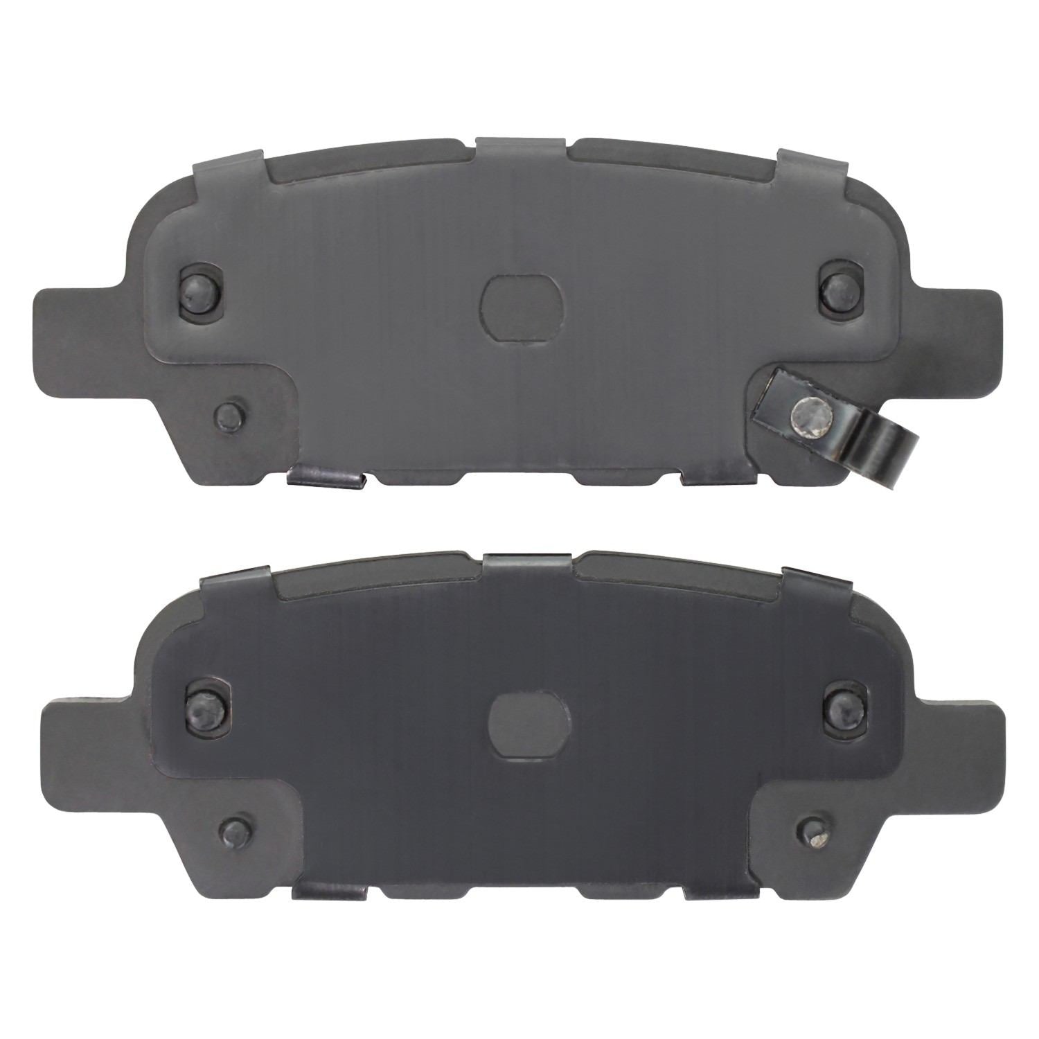 Back View of Rear Disc Brake Pad Set MPA 1003-0905BC