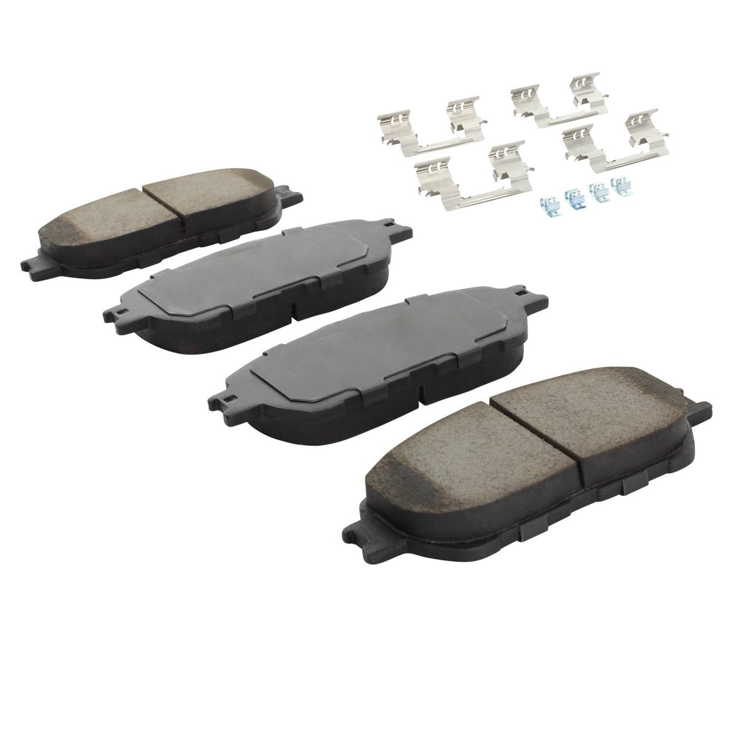 Angle View of Front Disc Brake Pad Set MPA 1003-0906BC