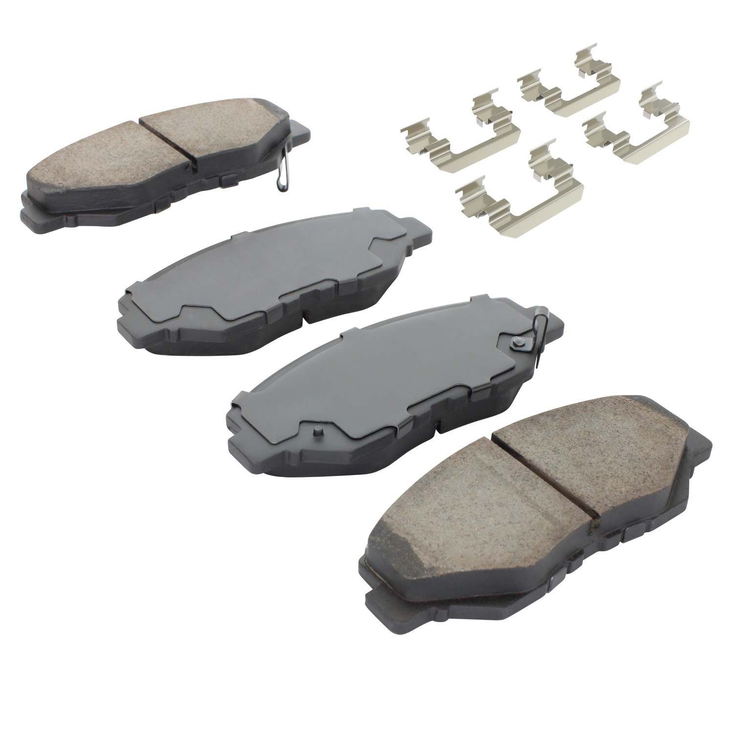 Angle View of Front Disc Brake Pad Set MPA 1003-0914AC