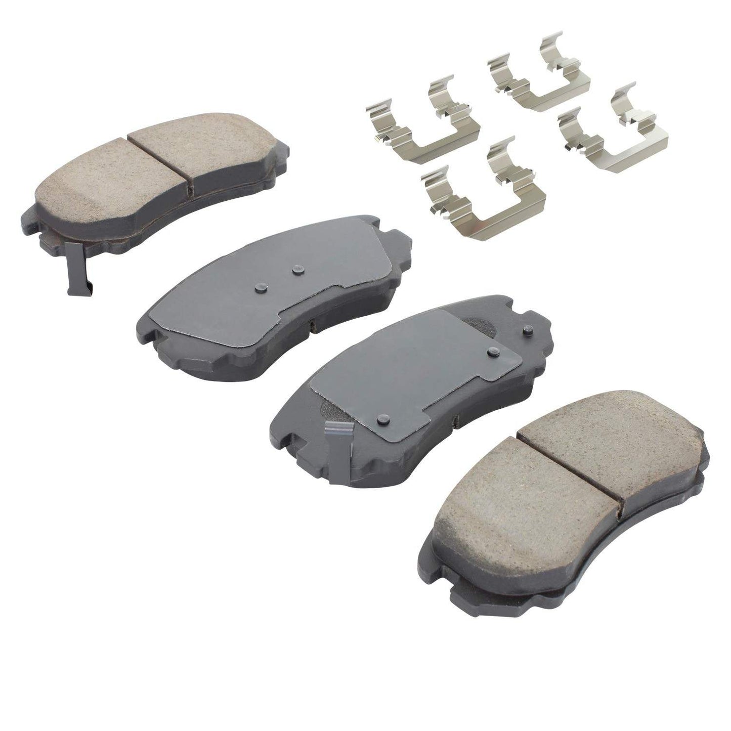 Angle View of Front Disc Brake Pad Set MPA 1003-0924C