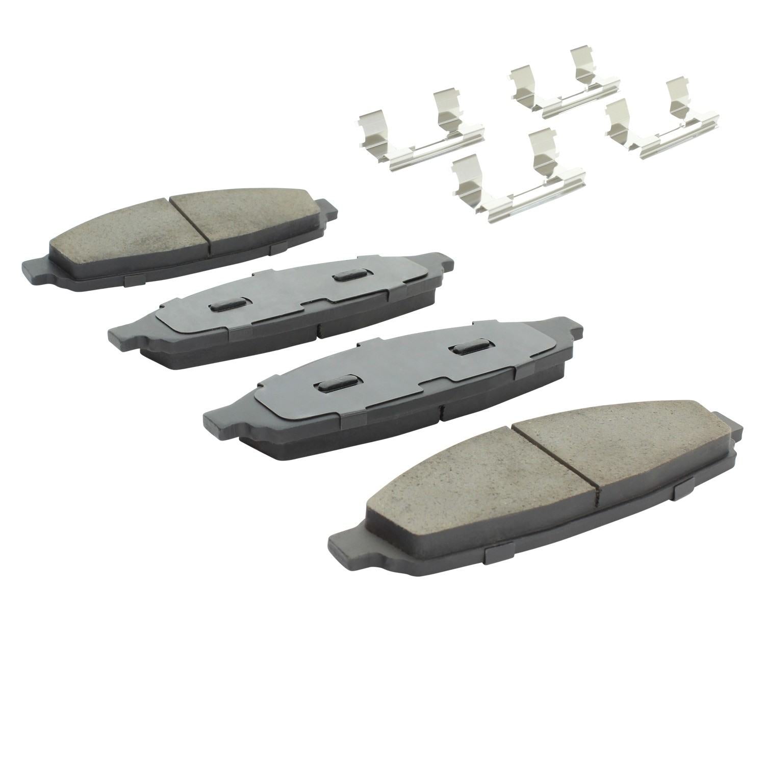 Angle View of Front Disc Brake Pad Set MPA 1003-0953C