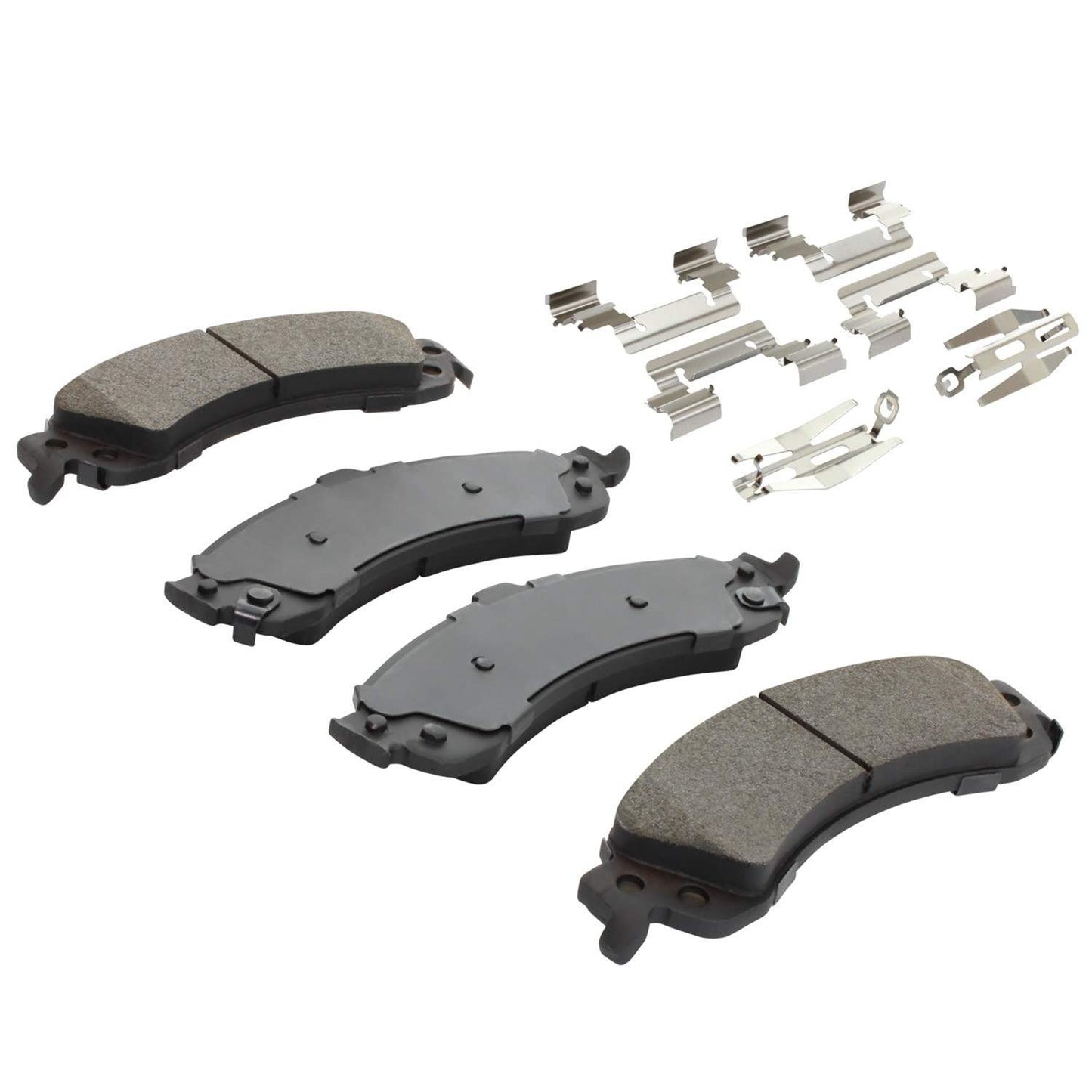 Angle View of Rear Disc Brake Pad Set MPA 1003-0975C