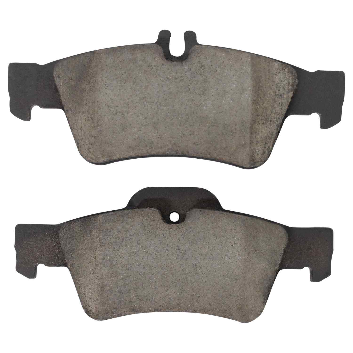 Front View of Rear Disc Brake Pad Set MPA 1003-0986M