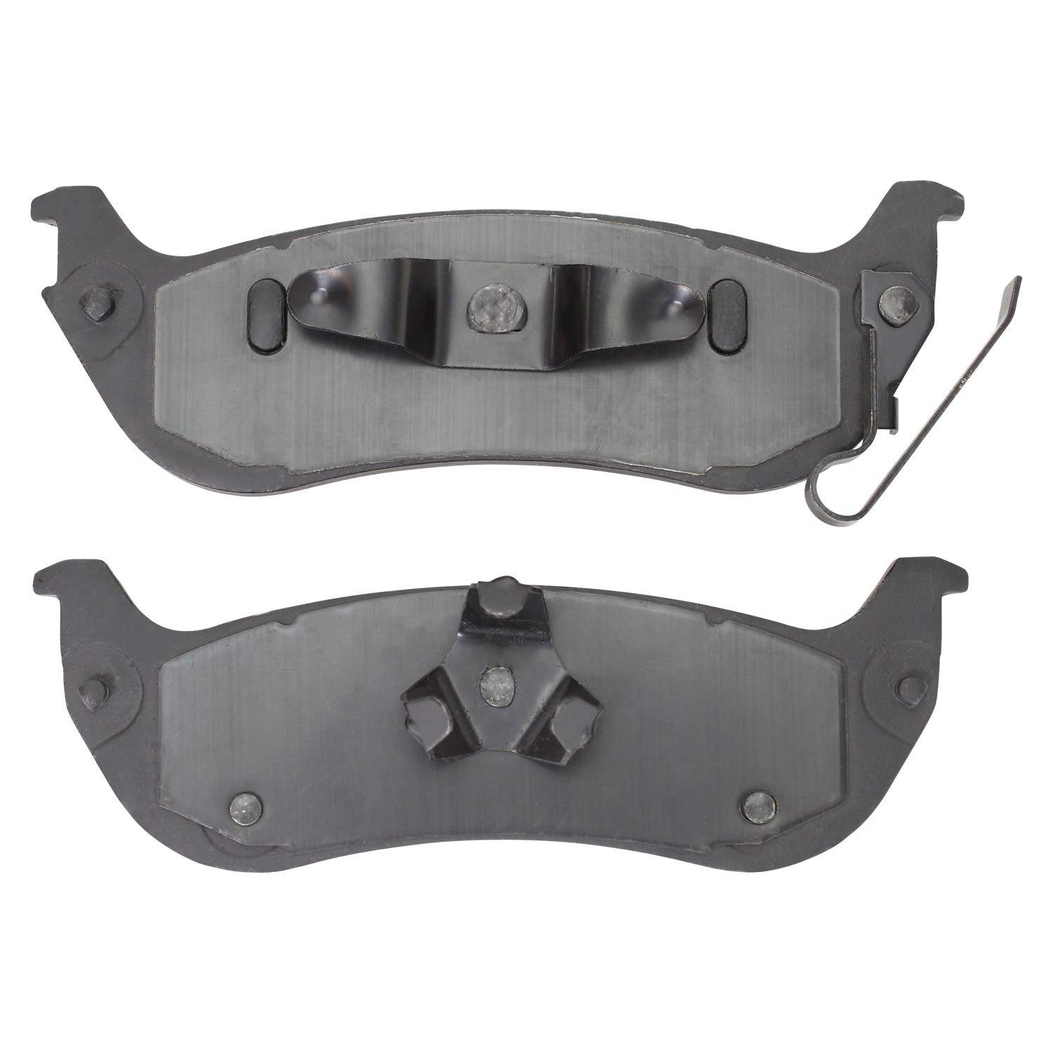 Back View of Rear Disc Brake Pad Set MPA 1003-0998C