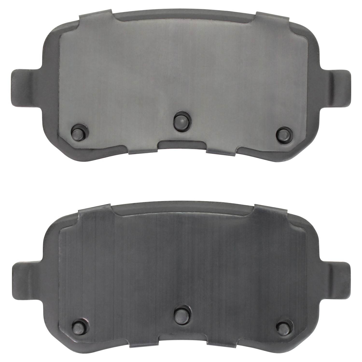 Back View of Rear Disc Brake Pad Set MPA 1003-1021C