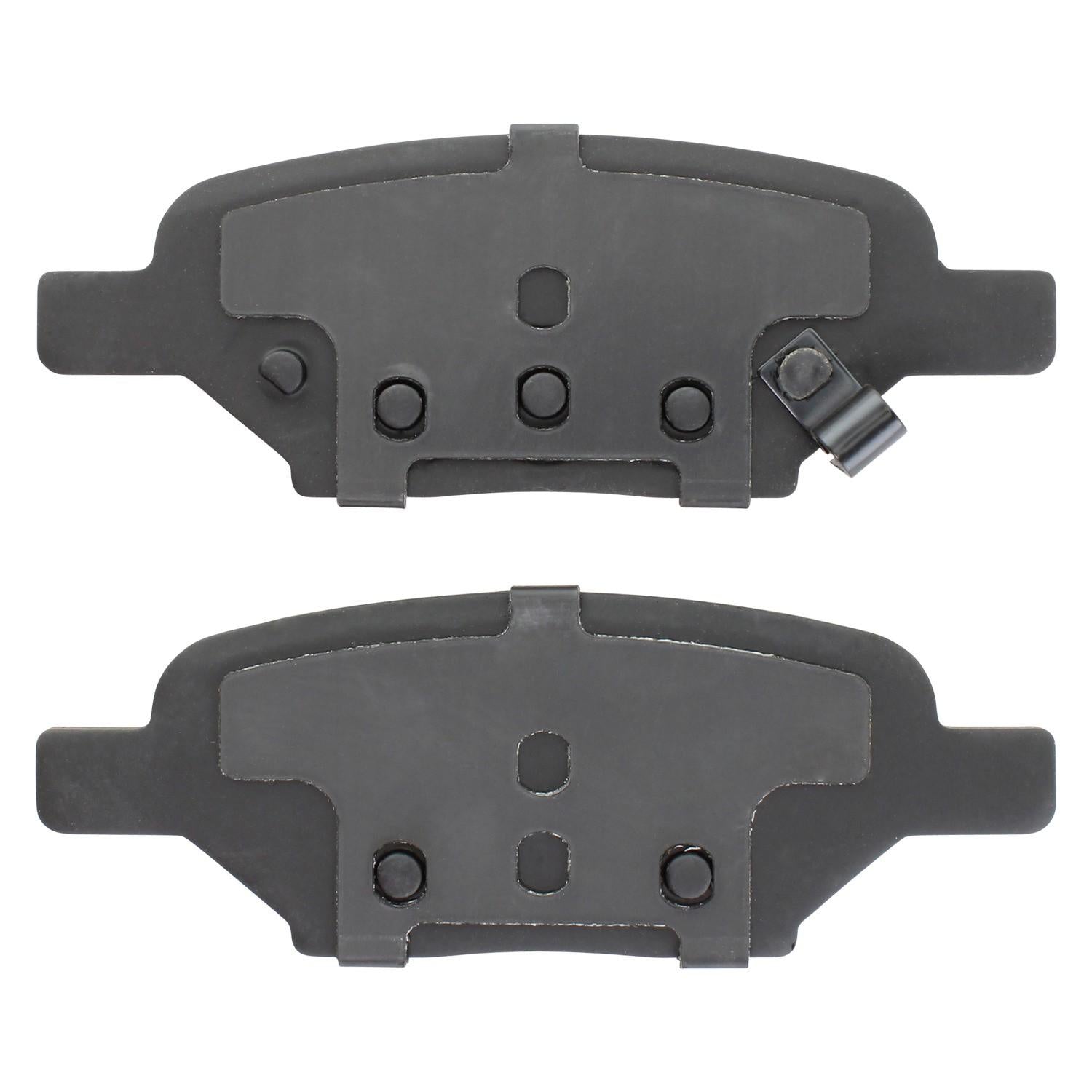 Back View of Rear Disc Brake Pad Set MPA 1003-1033C