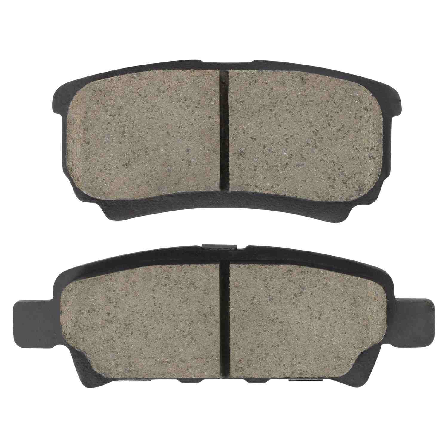 Front View of Rear Disc Brake Pad Set MPA 1003-1037C