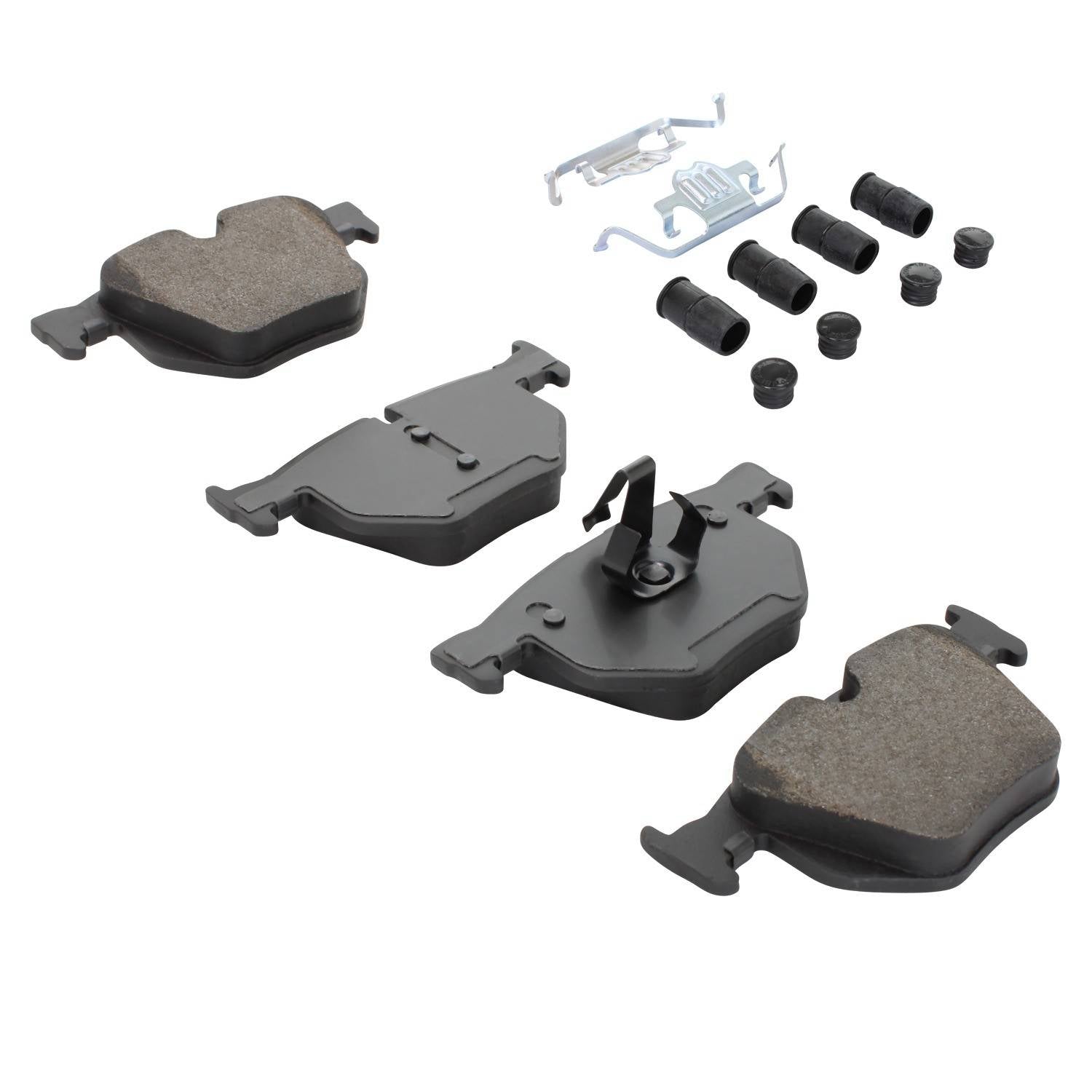 Angle View of Rear Disc Brake Pad Set MPA 1003-1042C