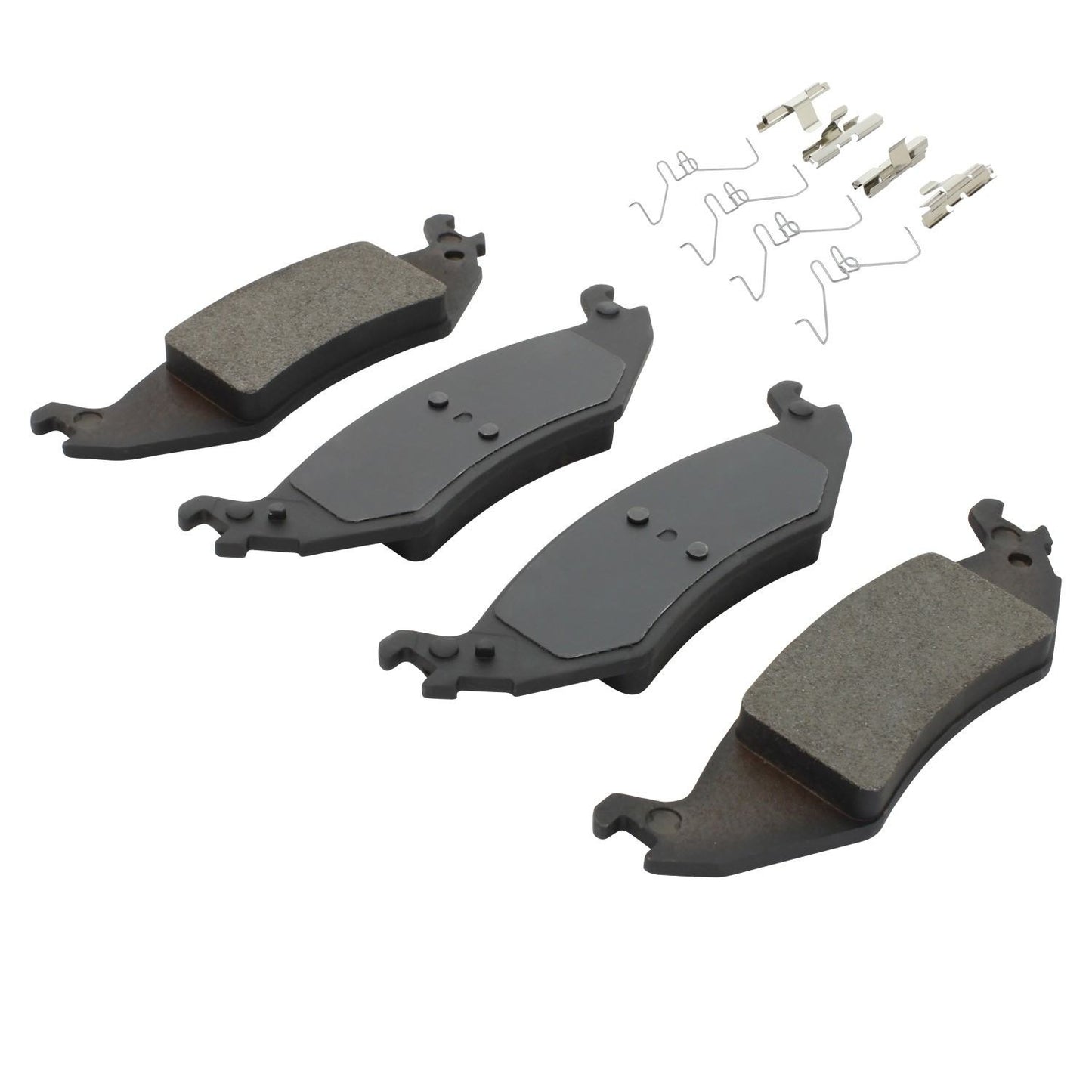 Angle View of Rear Disc Brake Pad Set MPA 1003-1046M