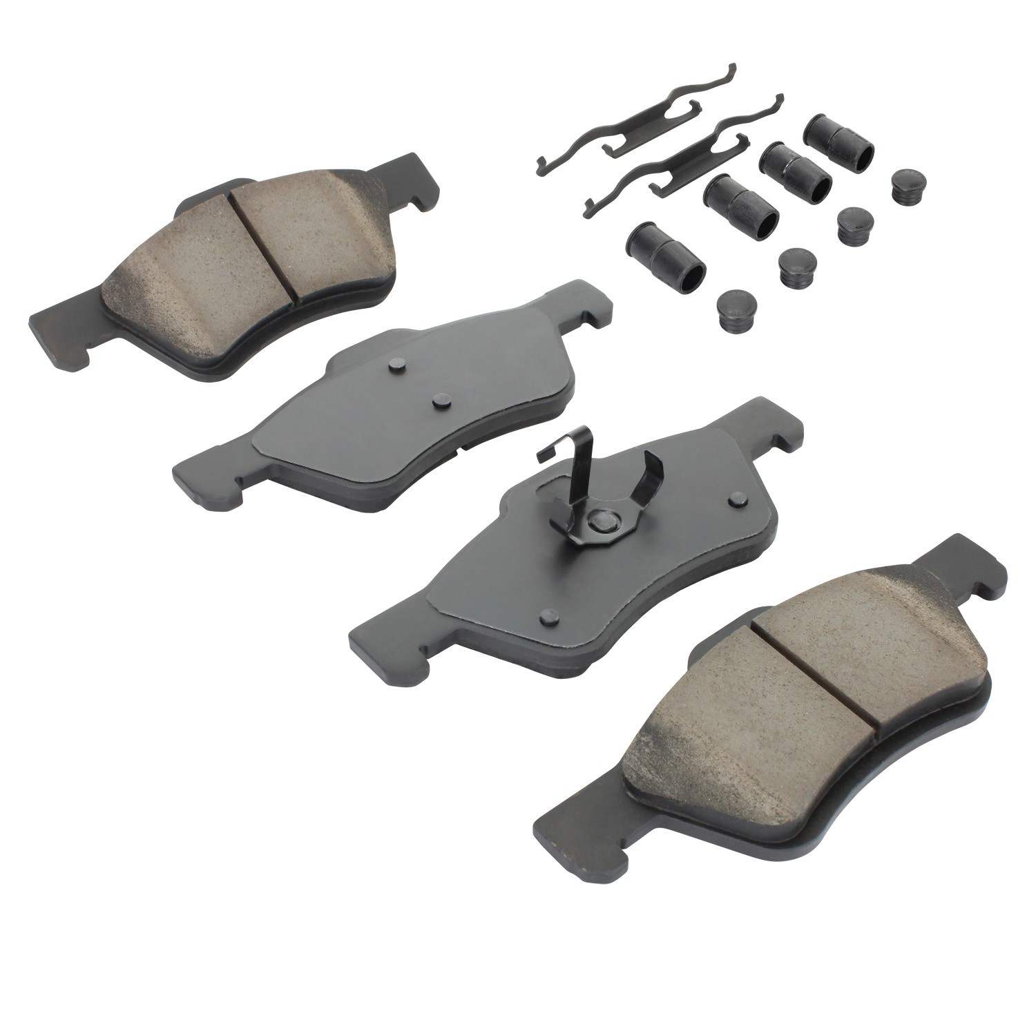 Angle View of Front Disc Brake Pad Set MPA 1003-1047BC