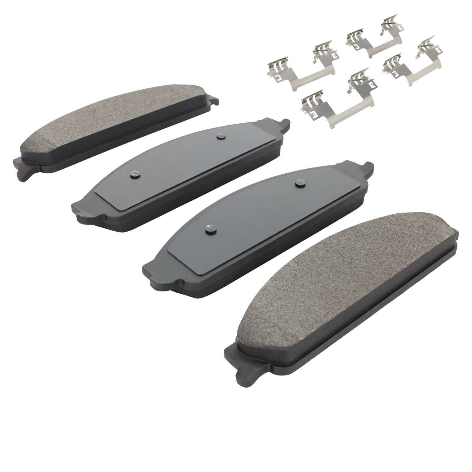 Angle View of Front Disc Brake Pad Set MPA 1003-1070C